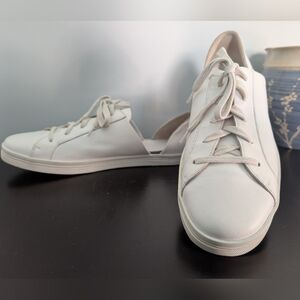 Freda Salvador EDA D'ORDAY Lace Up Sneakers White Women's US 10 Made In Spain